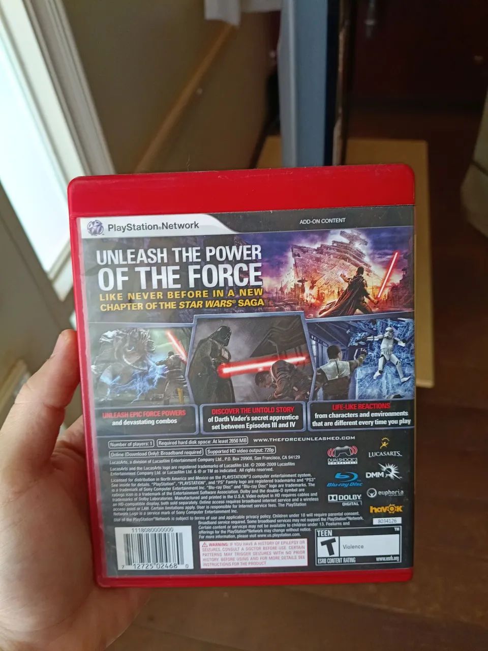 Star Wars the force unleashed ps3 - Foto 2
