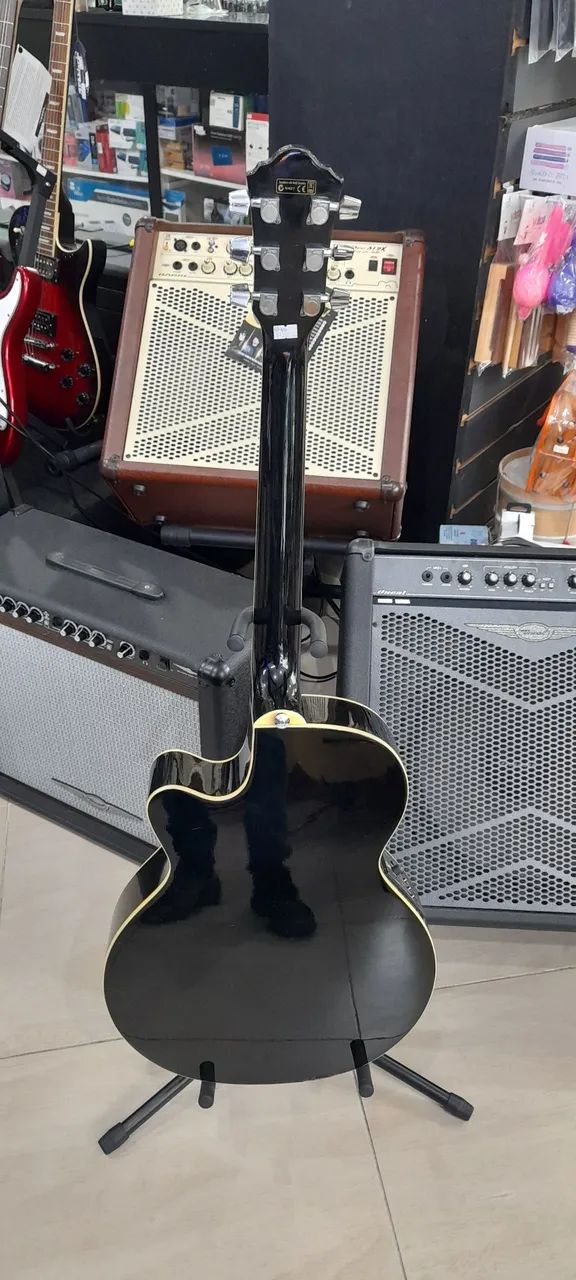 Violão Ibanez AEG8E-BK - Foto 5
