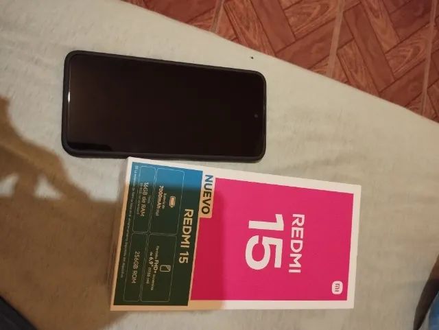 Redmi 15 Lilás novo!