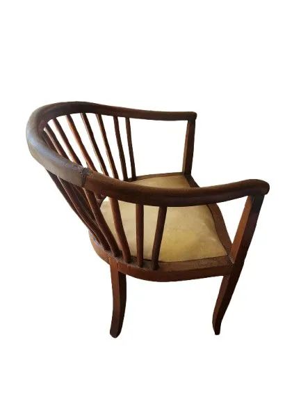 Cadeira vintage madeira maciça - Foto 2