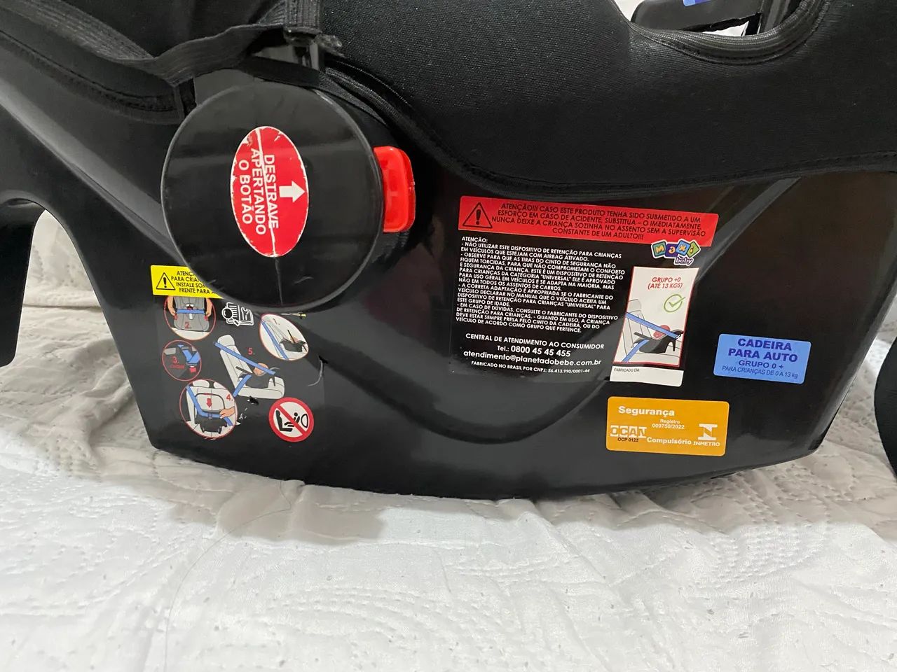 Vendo bebê conforto de 0a 13 kg - Foto 2