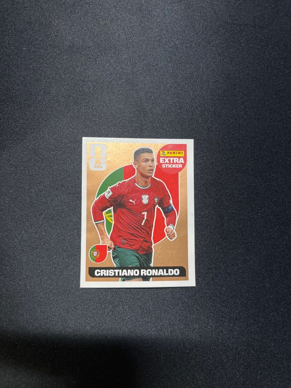 Figurinha legend do Cristiano Ronaldo bronze copa 2026