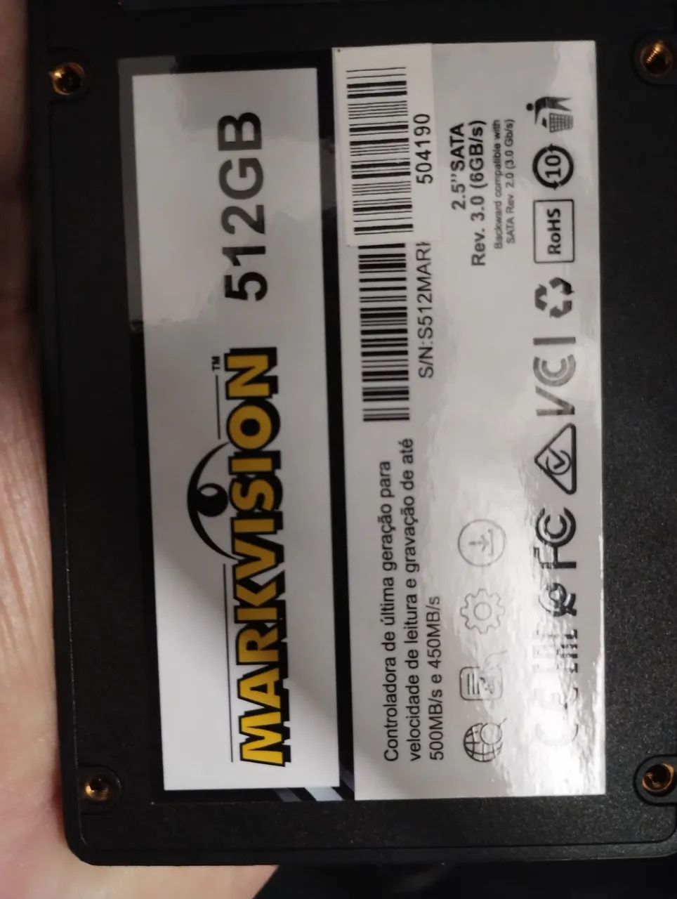 HD SSD 512G MARKIVISION - Foto 3