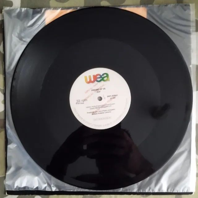 Vinil 12" Single Ira! - Tarde Vazia (Promo 1990) Rock Nacional - Foto 3