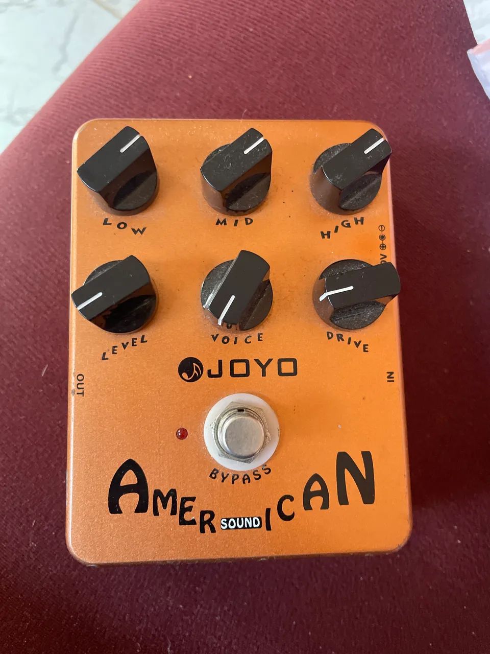 Pedal pré ampli American Joyo 