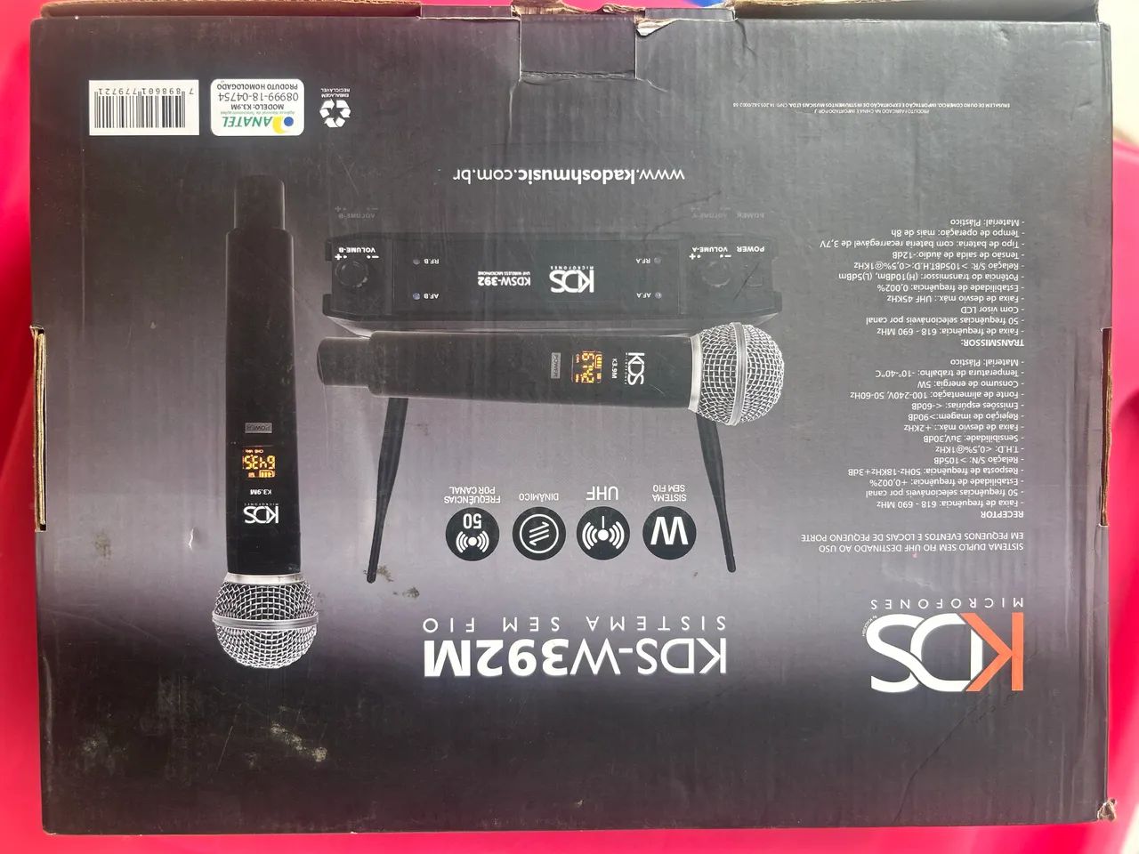 Microfone KDS-W392M - Foto 4
