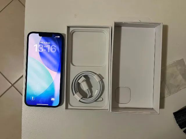 iPhone 13 com 256GB + NFE e caixa original - Foto 4