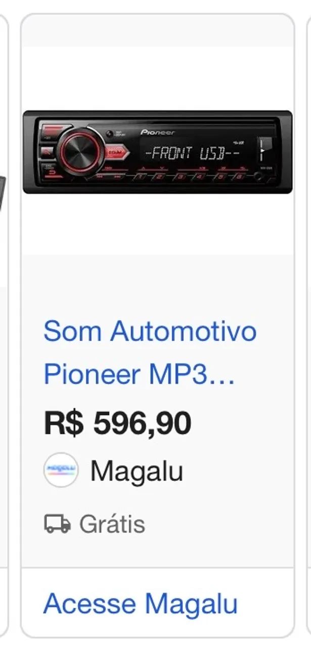  Som pioneer com Bluetooth  - Foto 2