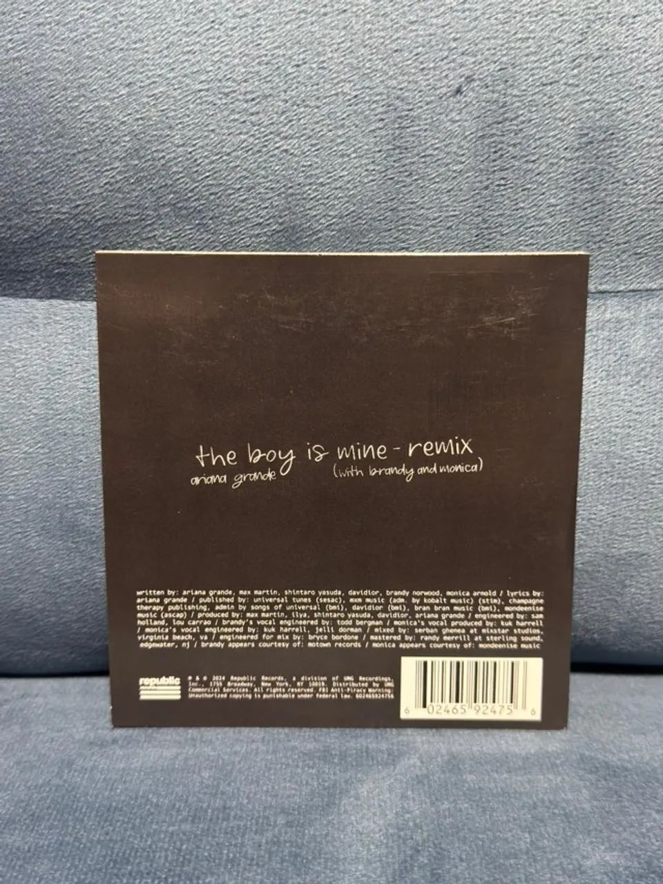 CD Single Ariana Grande The Boy is Mine Remix feat. Brandy & Monica - Foto 3
