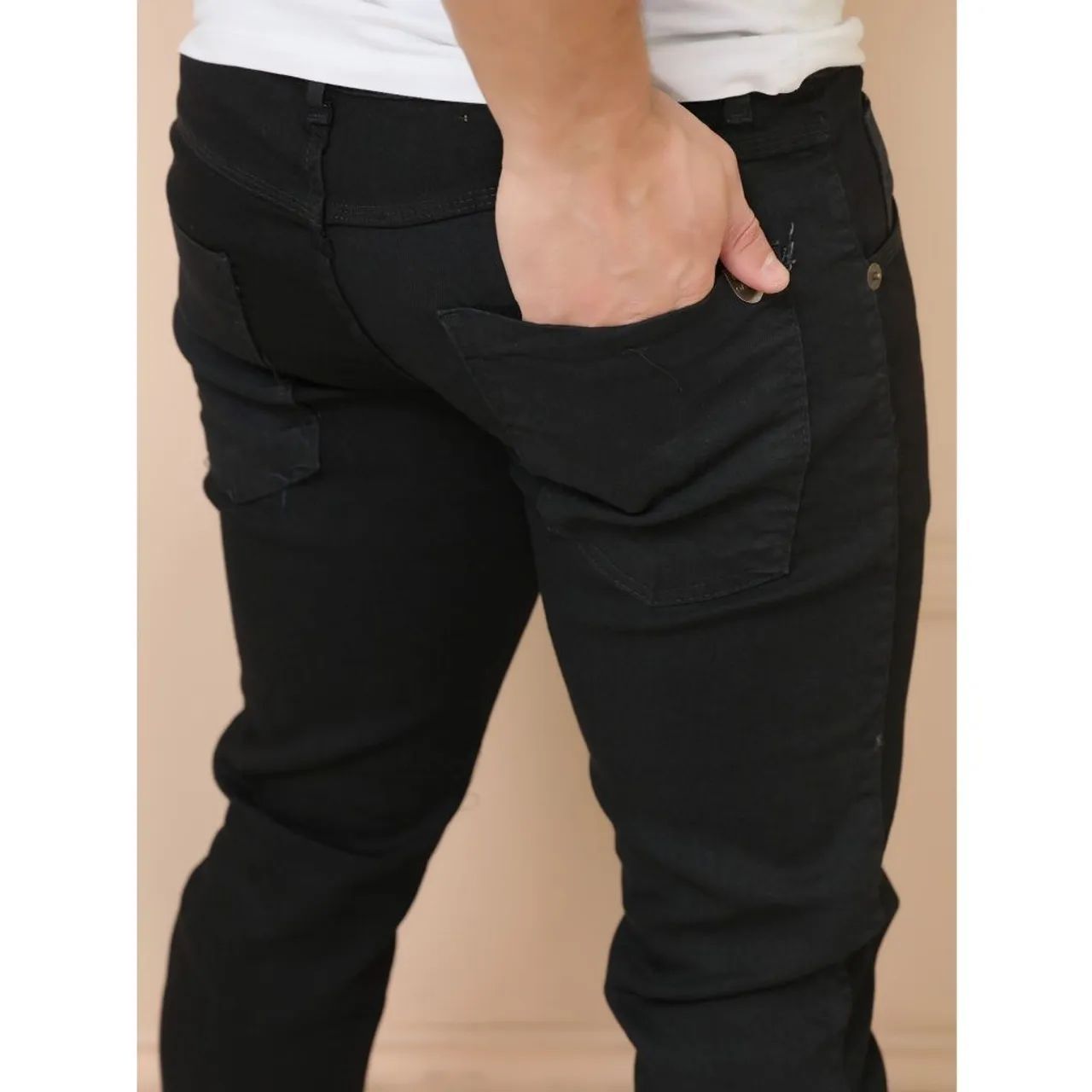 CALÇA JEANS MASCULINA 42 - Foto 2