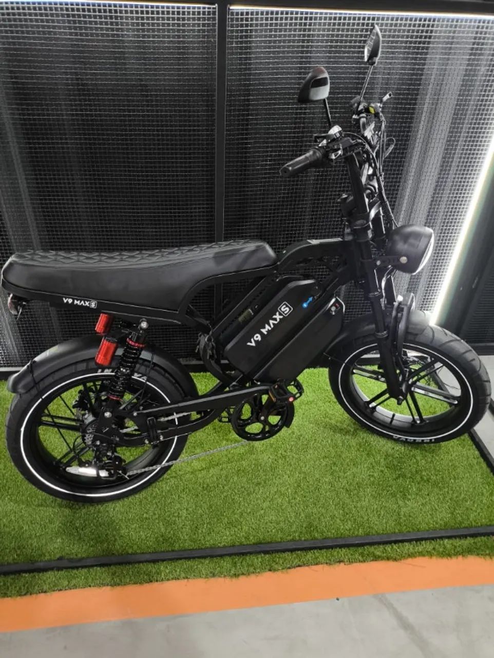 Bicicleta Eletrica V9 max S duas baterias  - Foto 2
