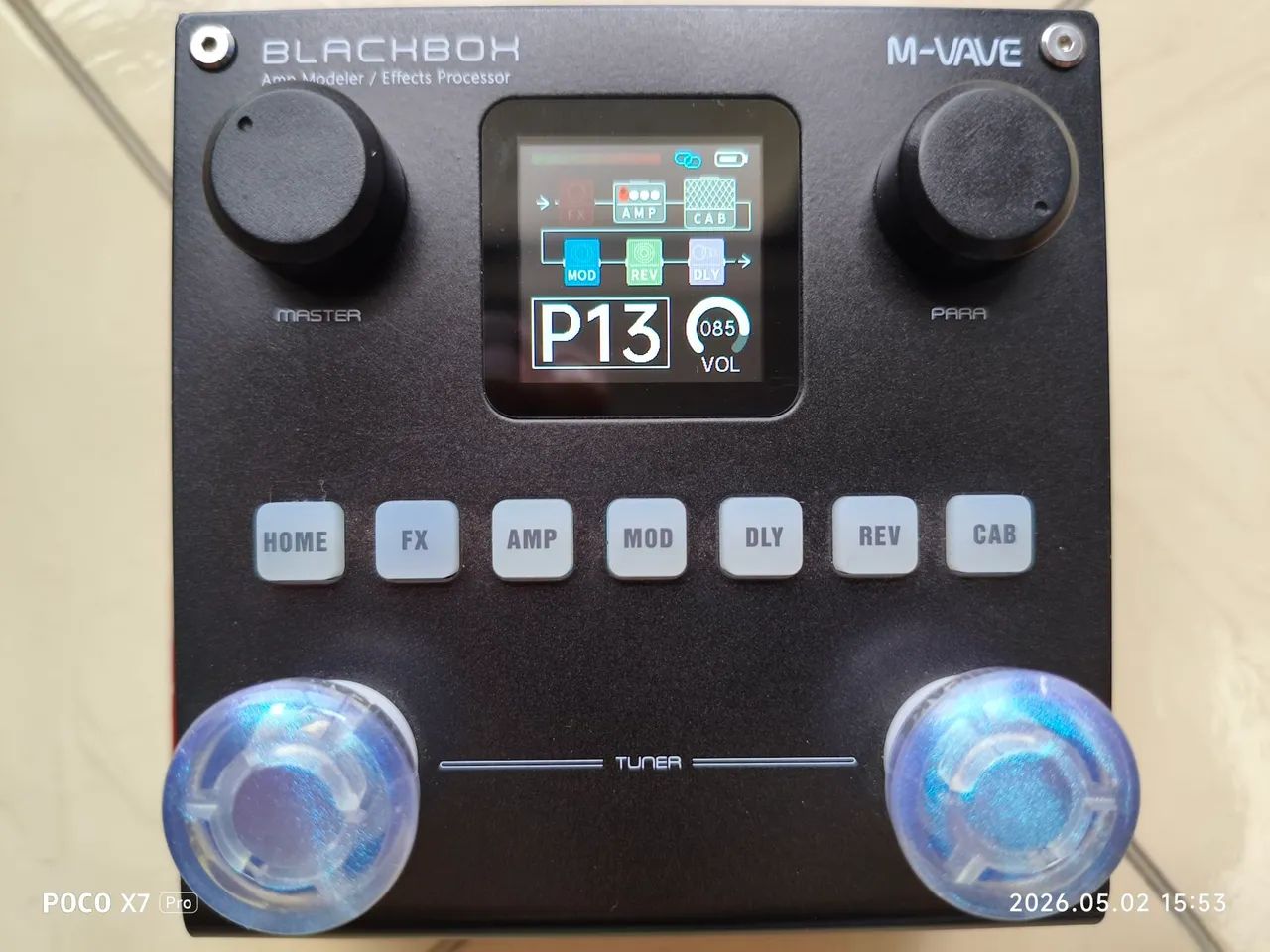 Pedal Blackbox M-vave  - Foto 2