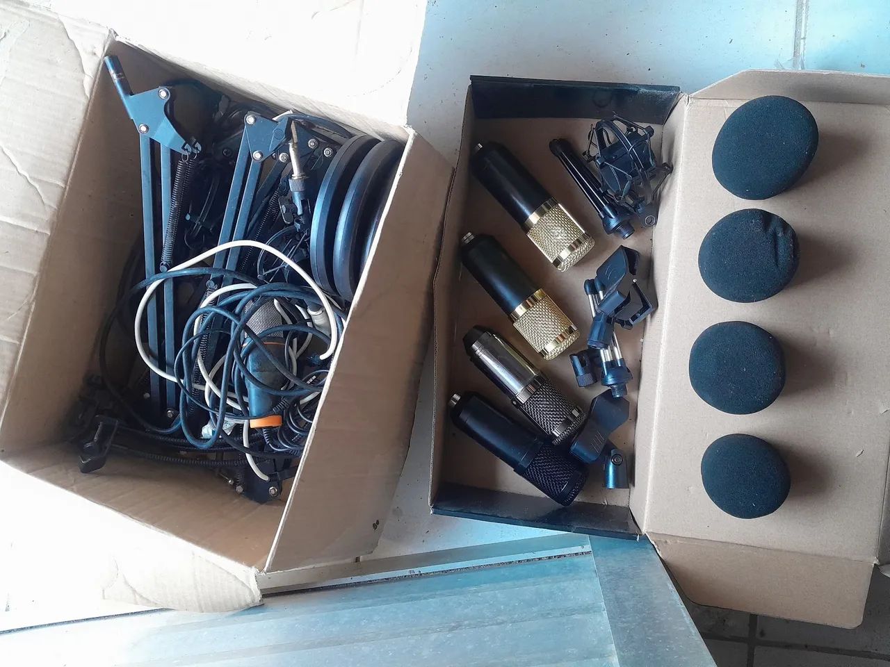 Microfones profissional 
