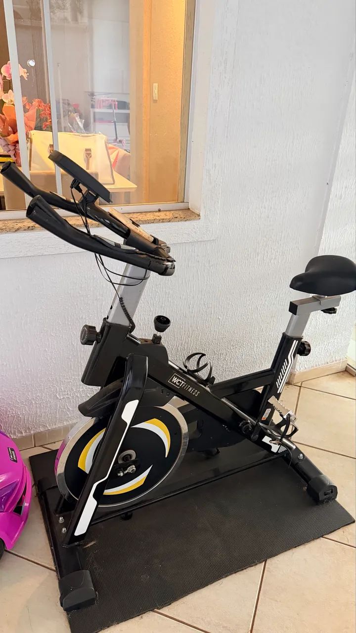 BICICLETA SPINNING COM RODA DE INÉRCIA  - Foto 2