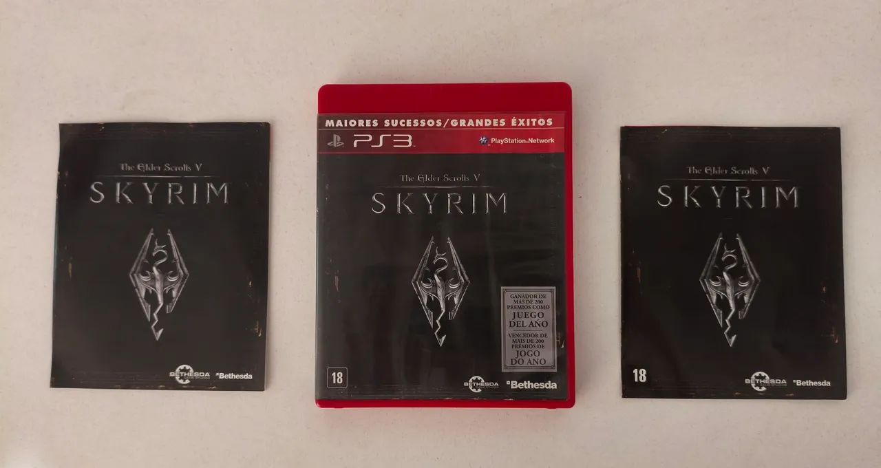 Jogo Skyrim original PS3 