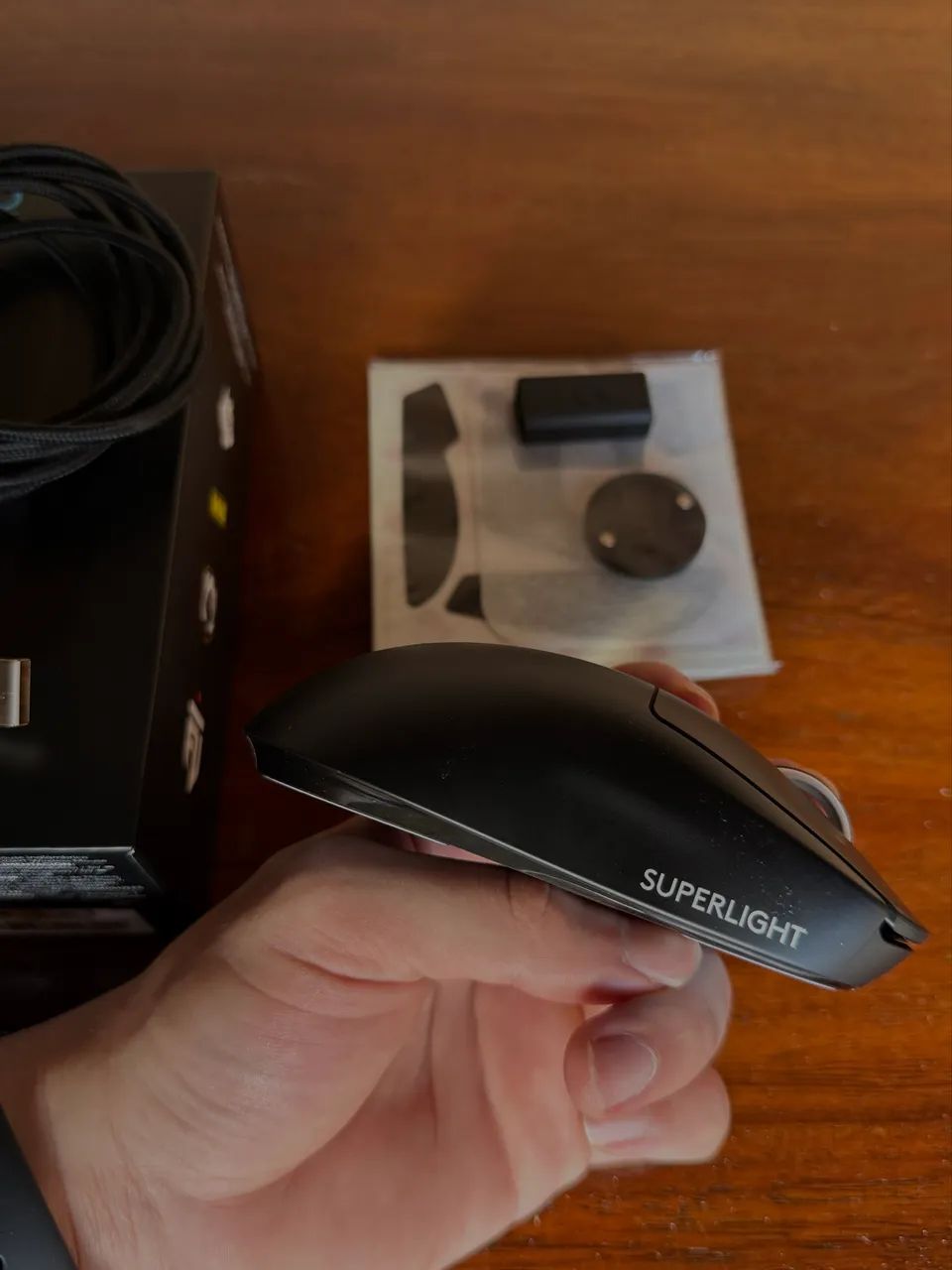 Logitech G Pro X Superlight 1 - Preto - Foto 4