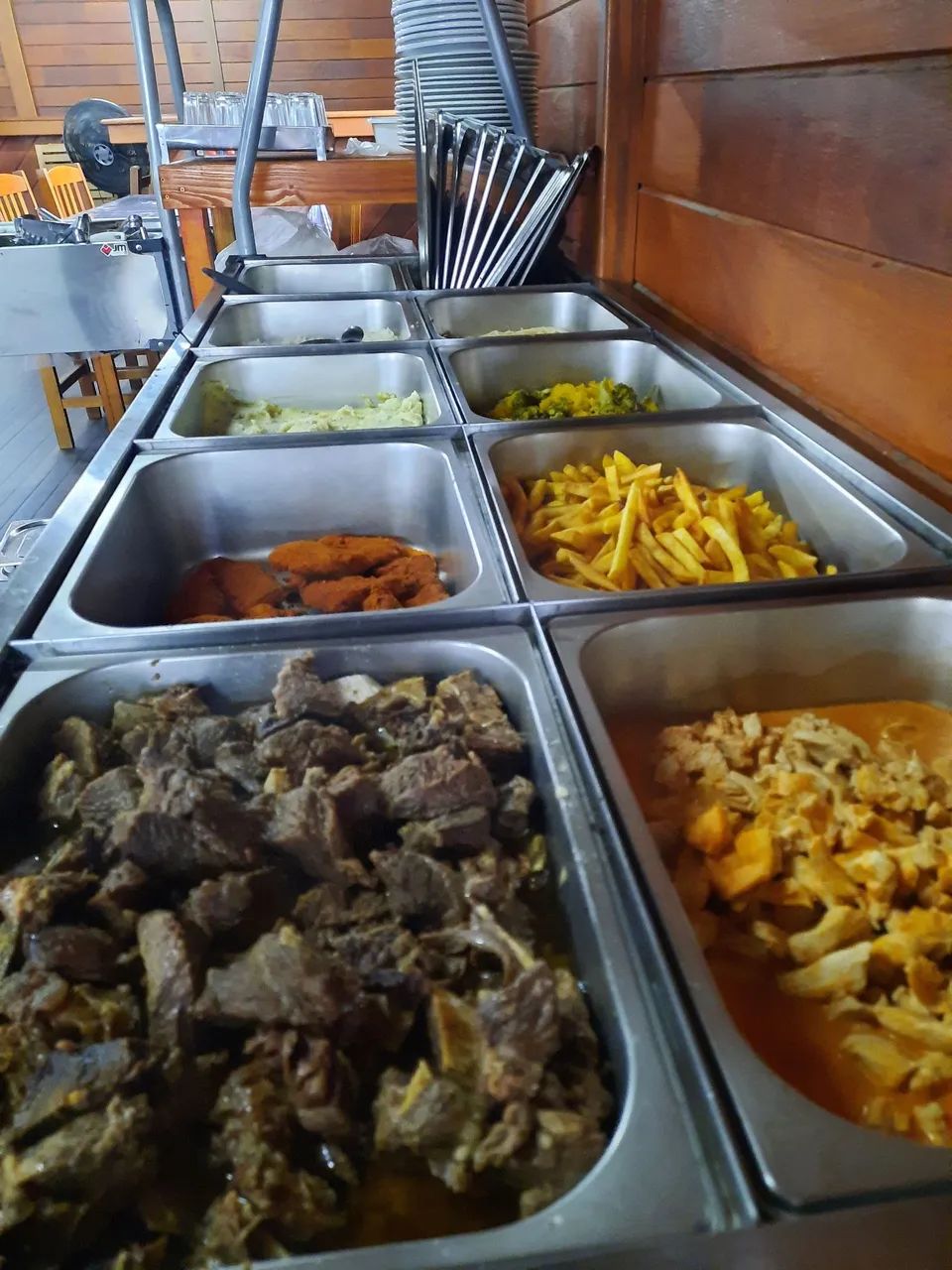 OPORTUNIDADE! BUFFET QUENTE 10 CUBAS + BUFFETVDE SALADA