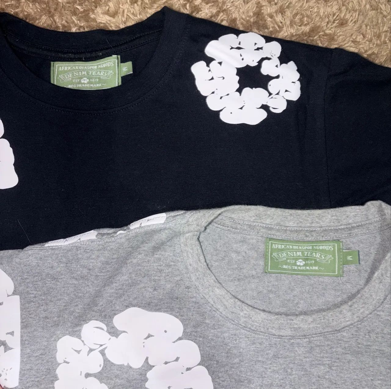 Camisetas denim tears - Foto 2