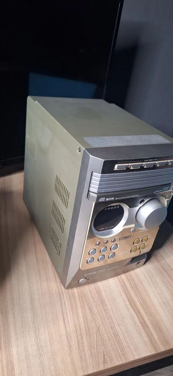 Vendo ou troco som mcm 595 philips - Foto 5