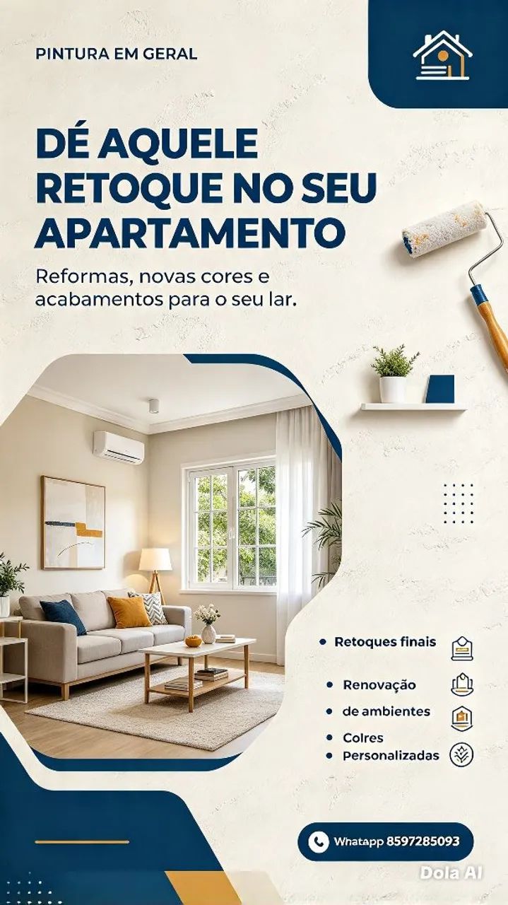 Pinturas em geral, com preço justo!