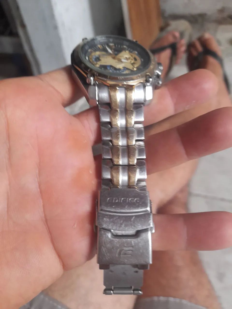 Vendo um relógio casio cronógrafo funcionando perfeitamente  - Foto 4