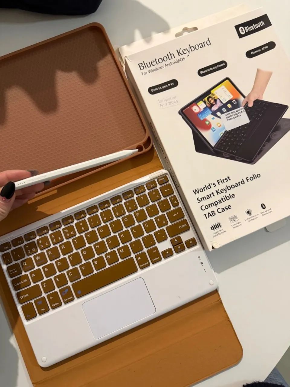 Capa e caneta TOMATE para iPad  - Foto 4