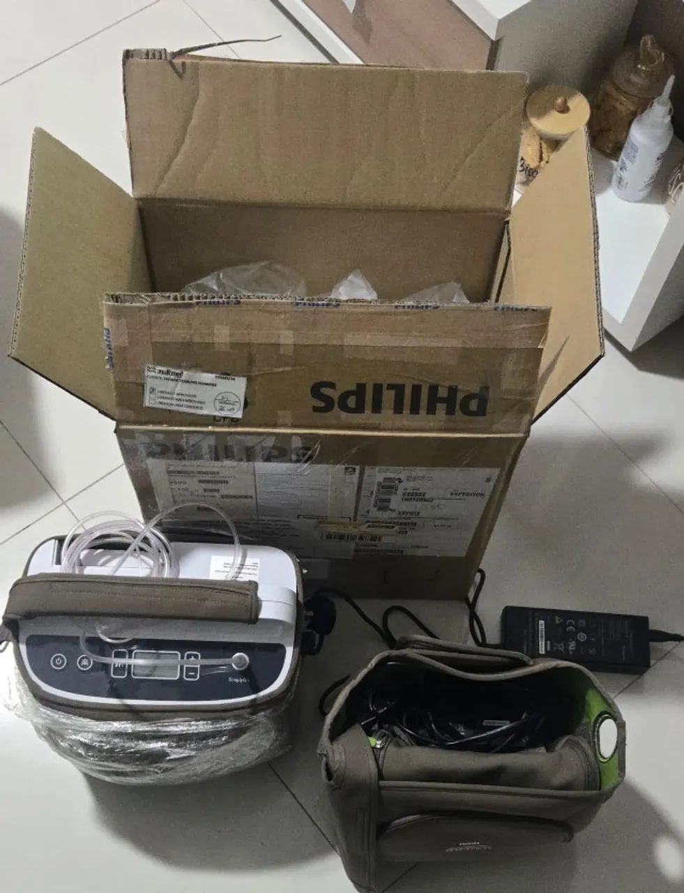Concentrador de oxigênio Portátil SimplyGo Philips 