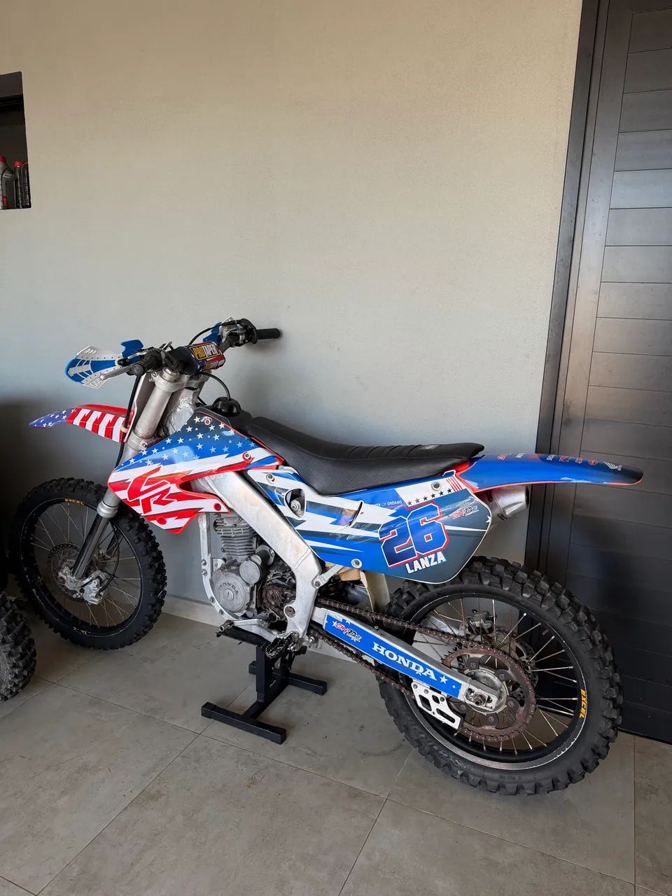 Cr 250 com motor 200