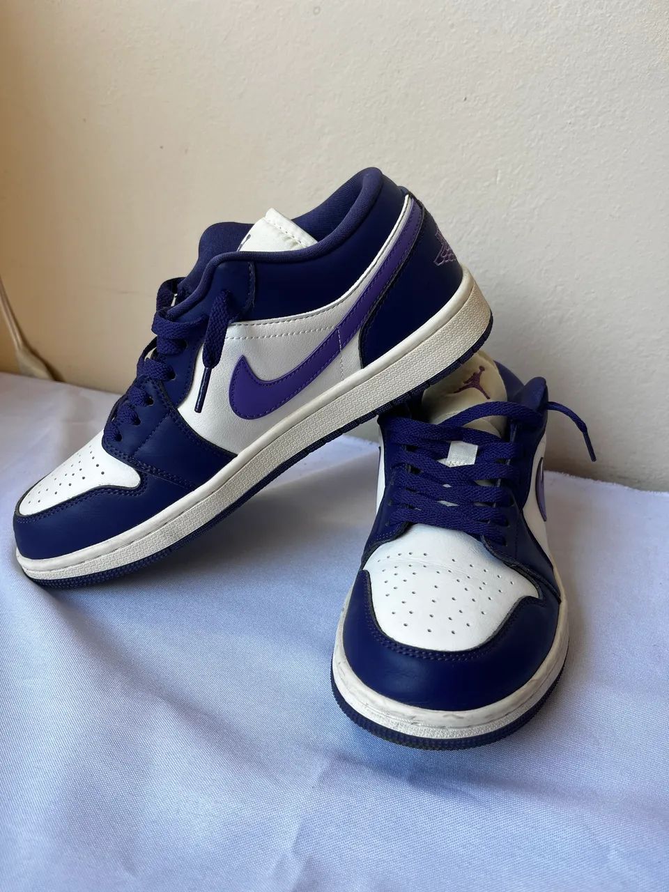 Tênis Jordan 1 Low Purple Sail 