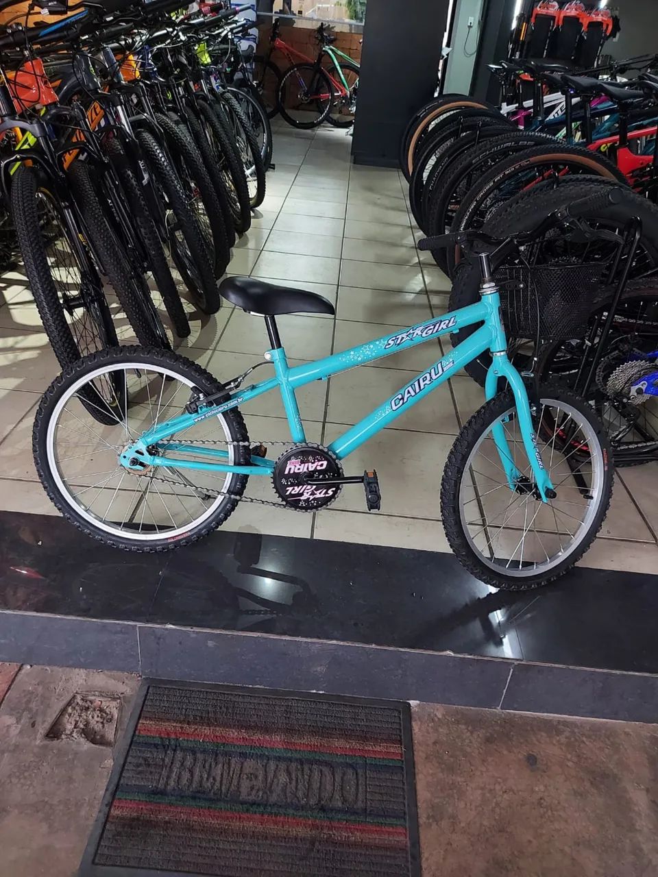 Bicicleta Aro 16 Cairu com Cesta 