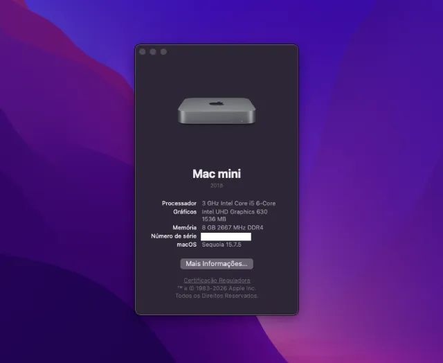 Mac mini 2018 3GHz 6コア i5 16GB 250GB mac mini 2018 i5