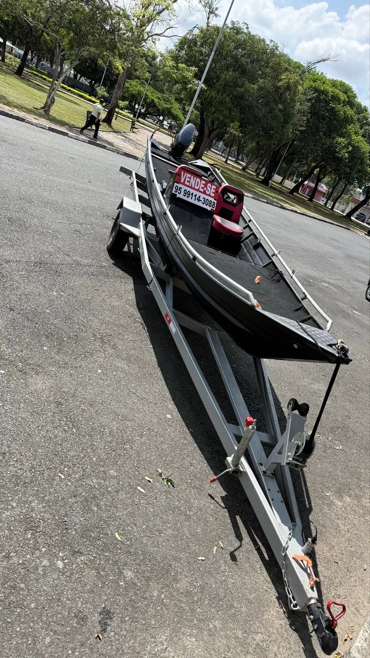 Barco/ motor 30 HP Yamaha + carretinha emplacada. - Foto 2