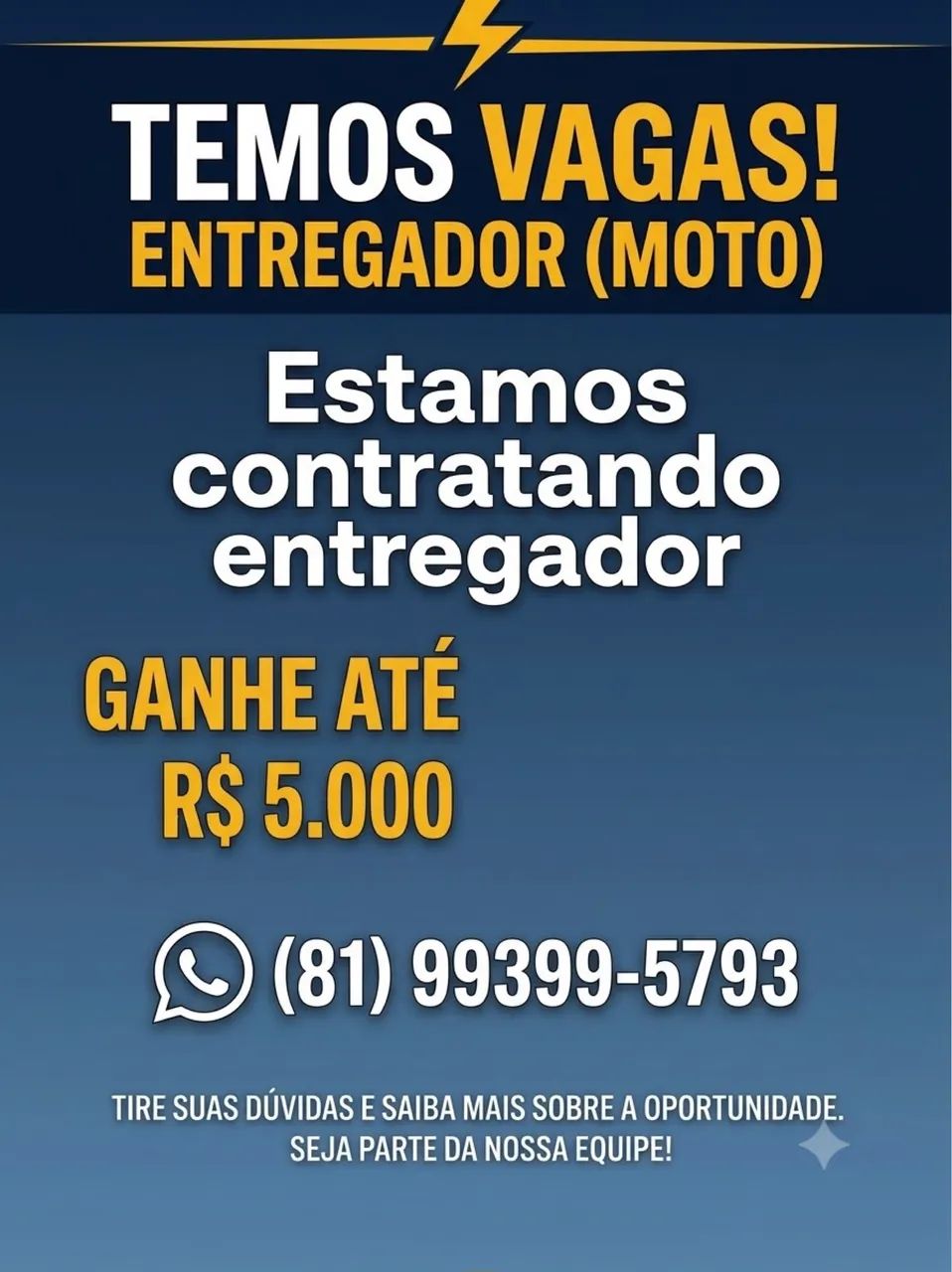 Vagas para NOSSA SENHORA DO Ó / Ipojuca 