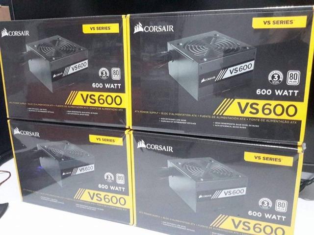 Emos fontes real 600w corsair disponível