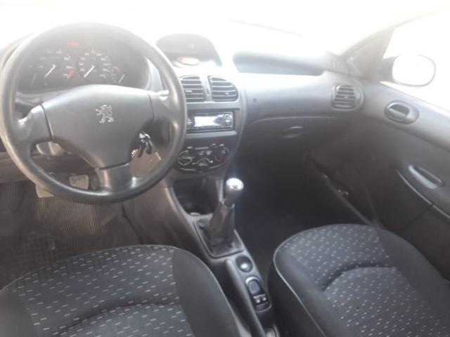 Peugeot 206 1.4 Flex Ipva Pg. Dut em branco completo Impecável - Foto 2