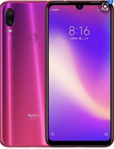 Celular Novo Xiaomi Redmi note 7 - 64 GB Cor Preto e Azul ( últimas 3 unidades)