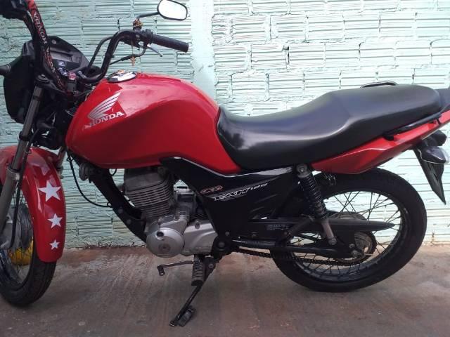 Vendo ou troco 125 2014 por carro dok ok - Foto 4