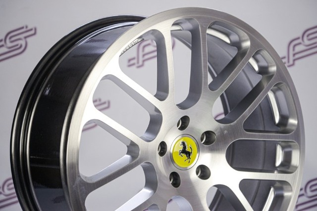 Rodas Truform Prata Diamantado 5x114,3 - 20x8,5 E 20x10 aro 20 duas talas