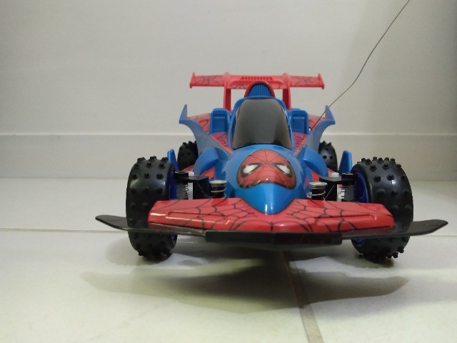 Carrinho Candide Spider Man Web Runner Marvel Homem Aranha - Foto 2