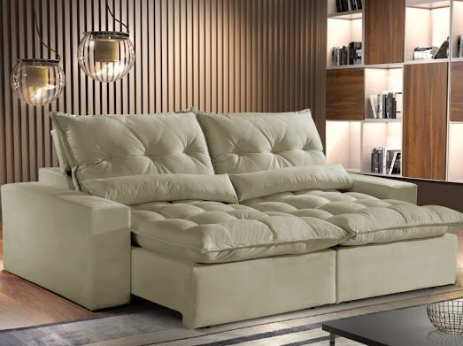 Sala sofá retrátil e reclinavel de 230 cm  - Foto 3