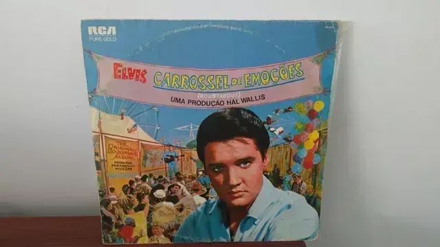 Lp Vinil - Elvis Presley Carrossel De Emoções (roustabout)