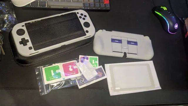 Switch lite capa e estojo 