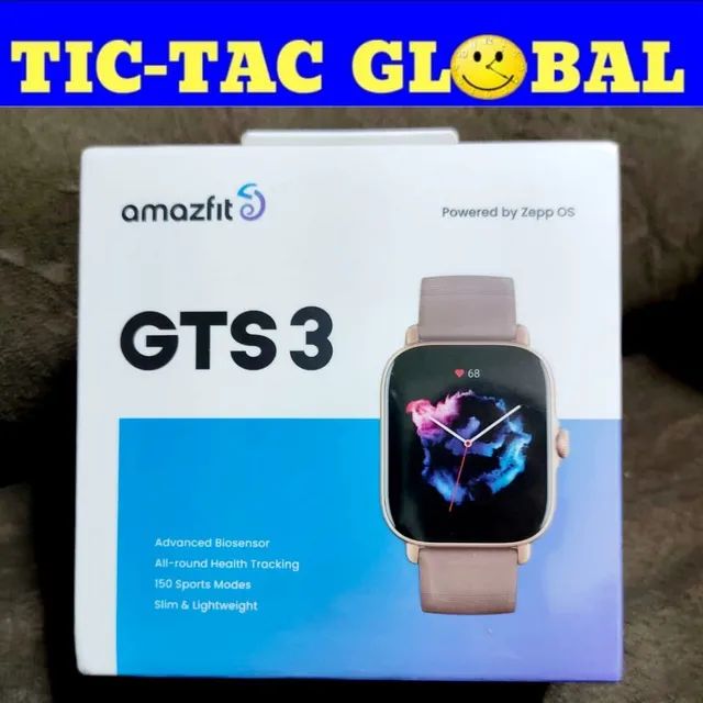 Smartwatch Amazfit GTS Xiaomi Versão Global Azul