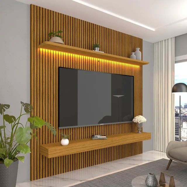 Home theater com led para tvs até 80"!! Sr5527m