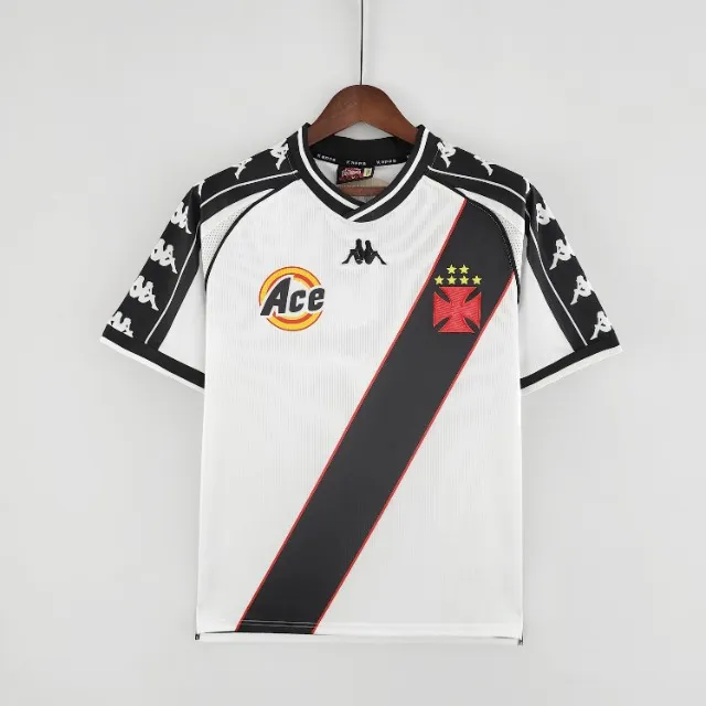 Camisa Vasco Retrô Branca 2000