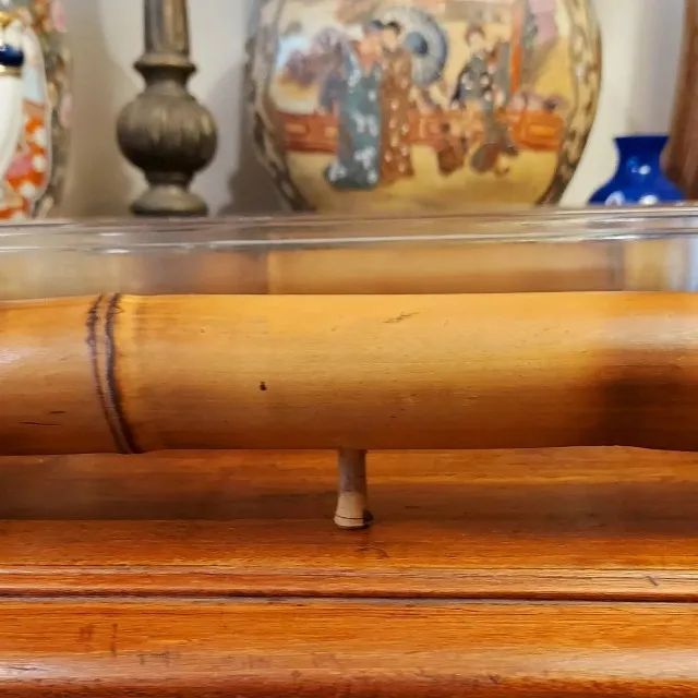 Travessa Marinex mais suporte em bambu - Foto 5