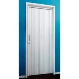 Porta 60 Cm Pvc Sanfonada Varias Cores