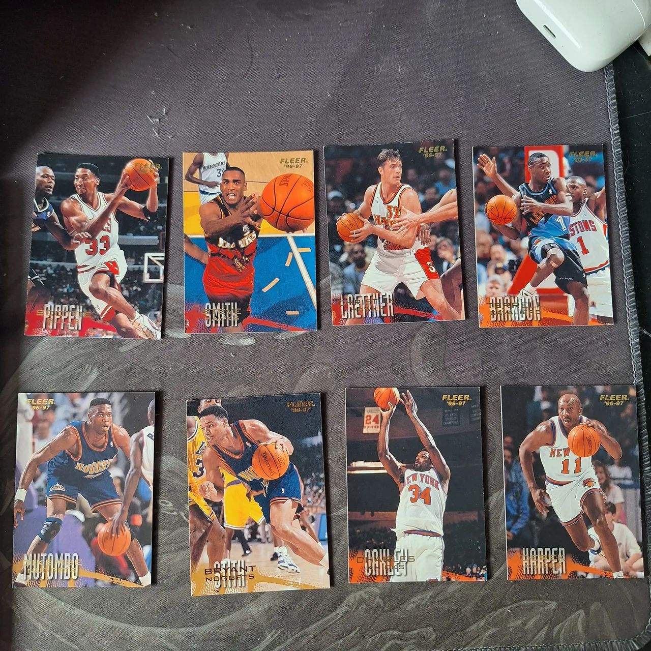 16 cards de Basquete coleção Fleer- temporada 96-97 - Foto 2