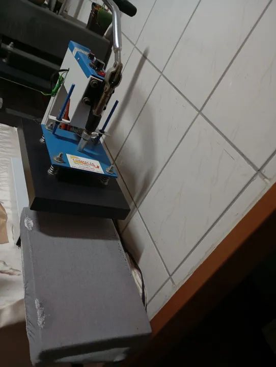 Máquina de estampa da compacta print