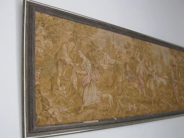 Quadro de tapeçaria gobelin (no estado) - Foto 4